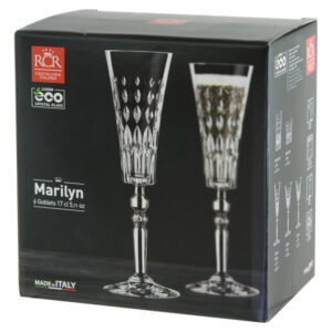 Monro Crystal Flute Glass 170 ml