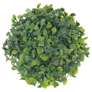 Green Polythene Boxwood Ball 13 cm