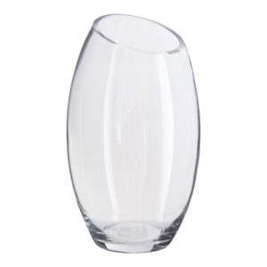 Sloped Top Vase 25 cm