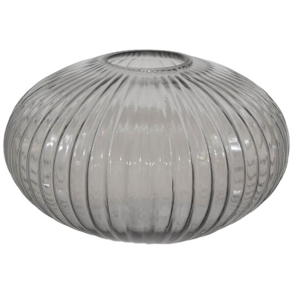 Visual Optical Vase - Grey 25 cm