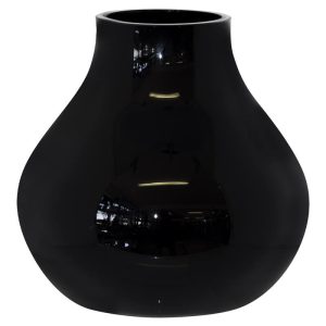 Annie Black Oenochoe Vase 15 cm