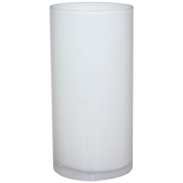 White Tube Vase 20 cm