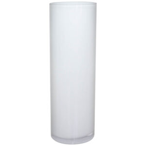 White Tube Vase 30 cm