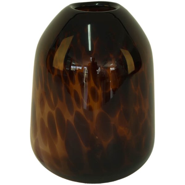 Leatherback Shell Glass Vase 23 cm