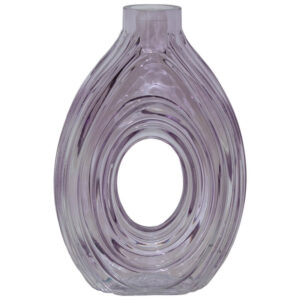 Lilly Holed Glass Vase 27 cm