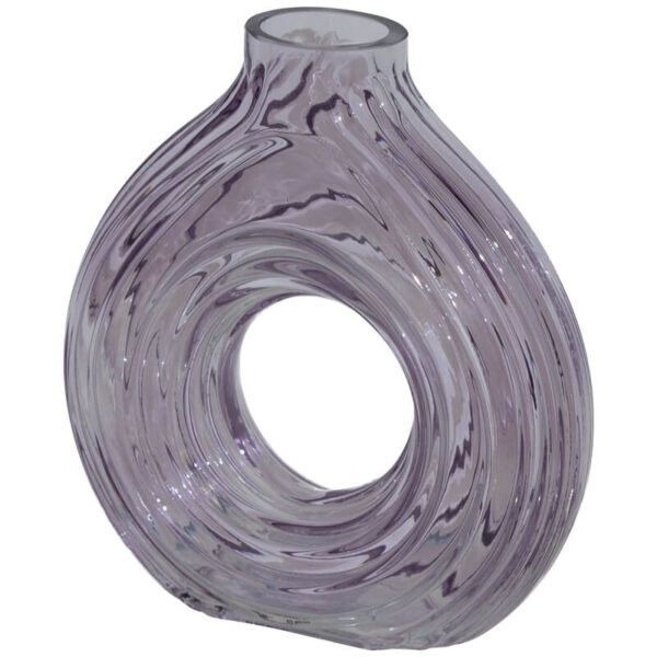 Lilly Holed Glass Vase 27 cm