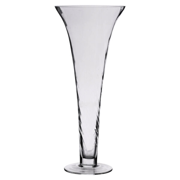 Optic Horn Vase 44 cm