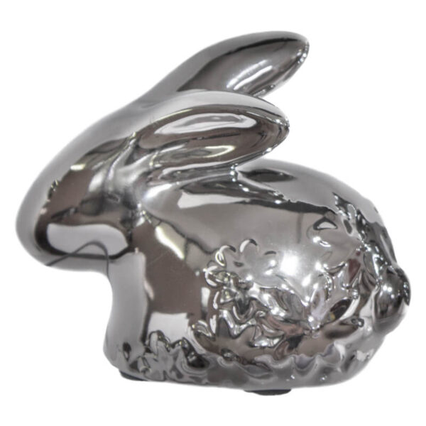 Silver Rabbit 9 x 11 x 6 cm