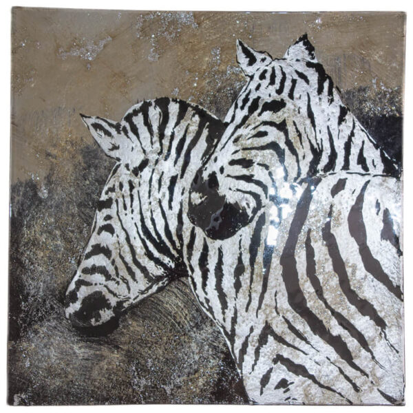 Zebra Square Plate 29 x 29 cm