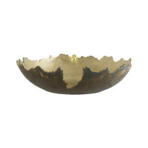 Two-Tone Gold Bowl 32cm