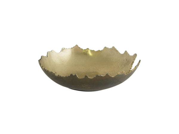 Two-Tone Gold Bowl 32cm