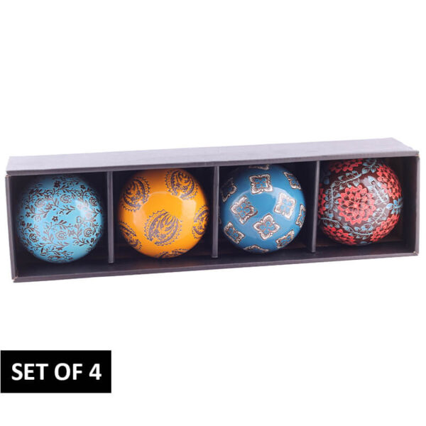 Ajmer Decor Ball 10 cm Set of 4