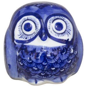 Owl - Indigo 7.5 cm