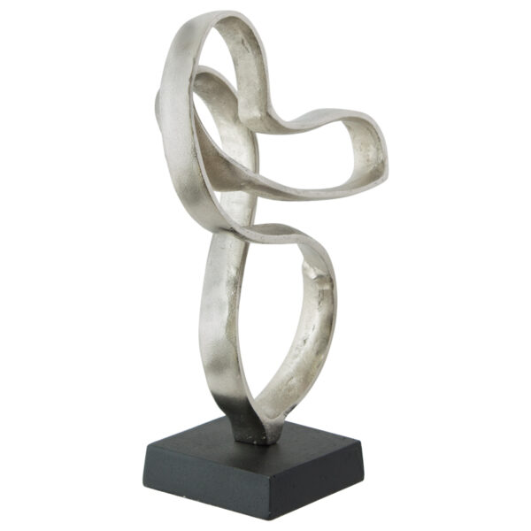 Sculpture Coarse Nickel 27 cm