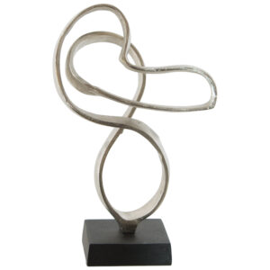 Sculpture Coarse Nickel 27 cm