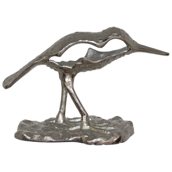 Silver Bird Figure 26 cm