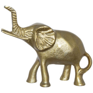 Small Gold Elephant 15 cm