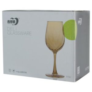 Deep Gold Wine Glass 315 ml