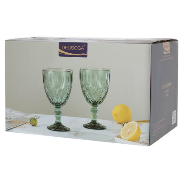 Marisa Green Wine Glass 340 ml