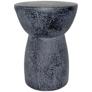 Waldo Side Table - Charcoal 55 cm