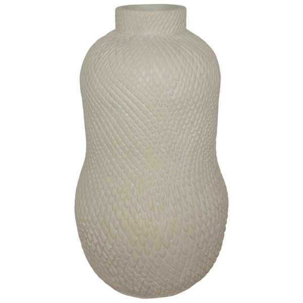 Tamrem Vase - Creamy White 51 cm