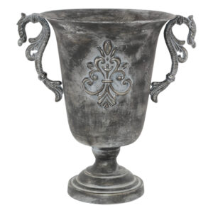 Mediterranean Silver Handled Pot 31 cm