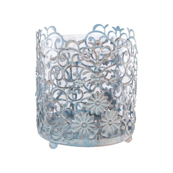 Margret Votive with Glass 15 cm