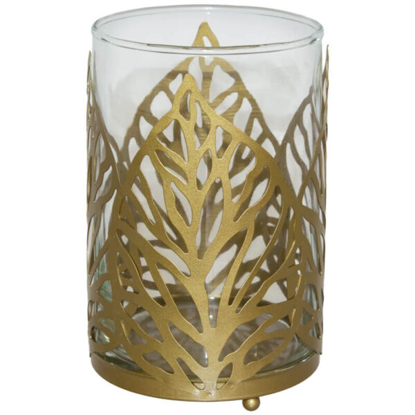 Cocktail Glass with Leaf 16 cm