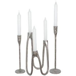 Lavida Loop Metal Candle Holder 29 cm