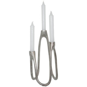 Lavida Loop Metal Candle Holder 29 cm