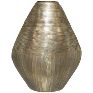 Compact Metal Vase 42 cm