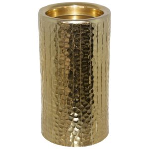 Decorative Glimmer Pillar Holder 21 cm