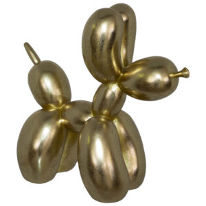 Gold Balloon Dog 27 cm