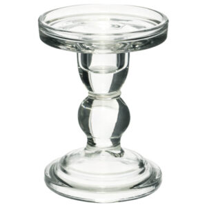 Small Glass Candle Holder 12 x 9 cm