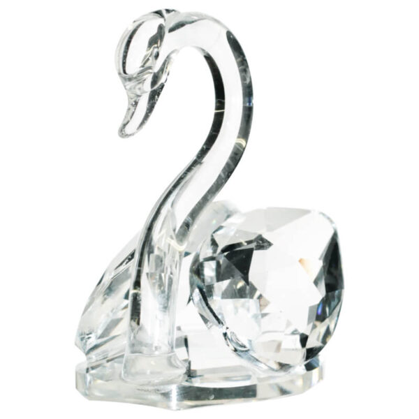 Crystal Swan 7 x 6 x 4.5 cm