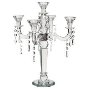 Crystal Candle Holder 42 cm