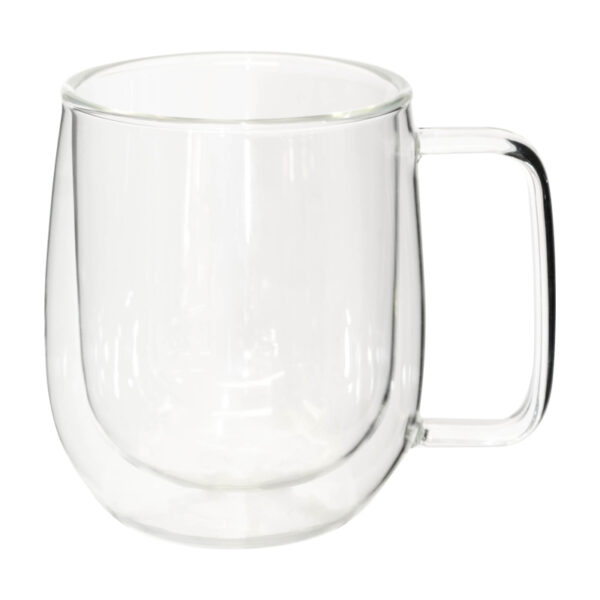 Double Wall Latte Glass Mug 250 ml