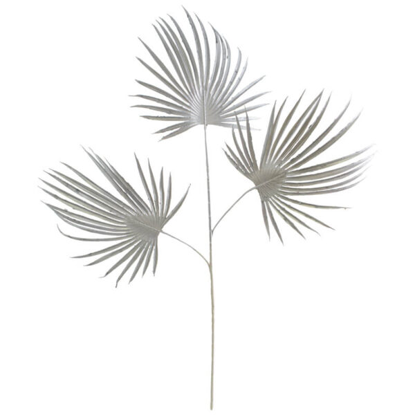 Silver Palm Fan Leaf 68 cm