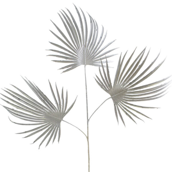 Silver Palm Fan Leaf 68 cm