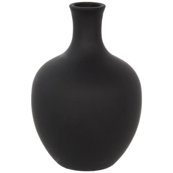 Black Whistle Bouquet Vase 11 cm