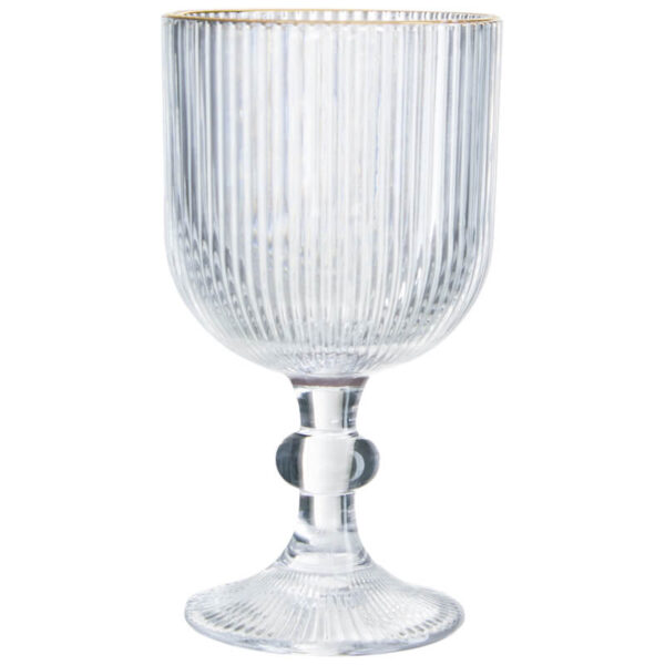 Riva Wine Glass with Gold Rim 350 ml