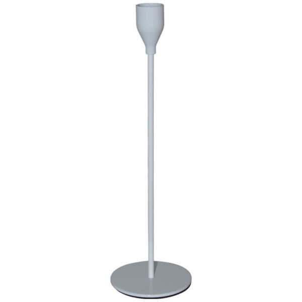 Sha White Candle Holder 28 cm