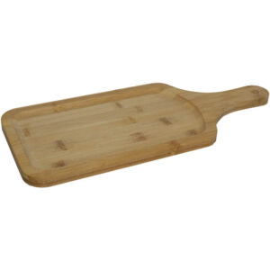 Bamboo Handled Tray 40 x 14 cm