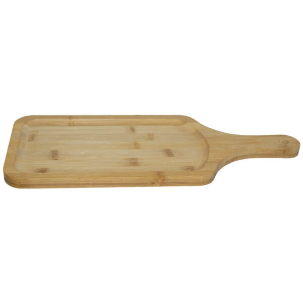 Bamboo Handled Tray 40 x 14 cm