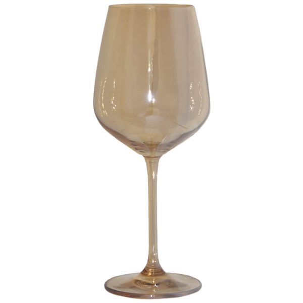 Picaso Gloss Wine Glass - Amber 518 ml