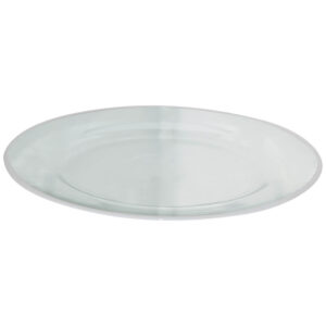 Solo White Flat Dish with Rim 33 cm