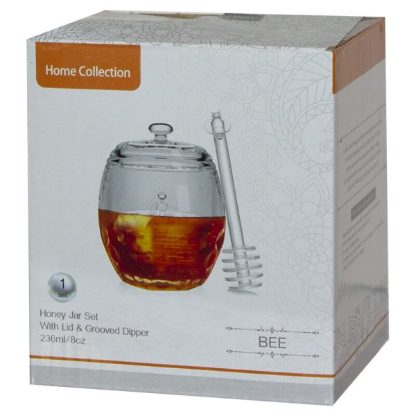 Honey Pot with Lid 220 ml