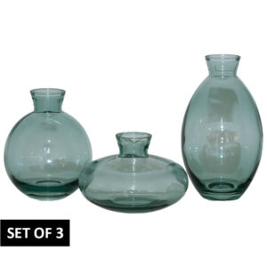 Green Bouquet Vase Set