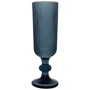 Riva Flute Glass - Blue 150 ml