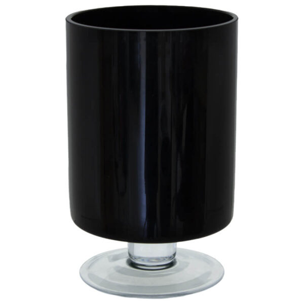 Tao Black Footed Vase 20 cm